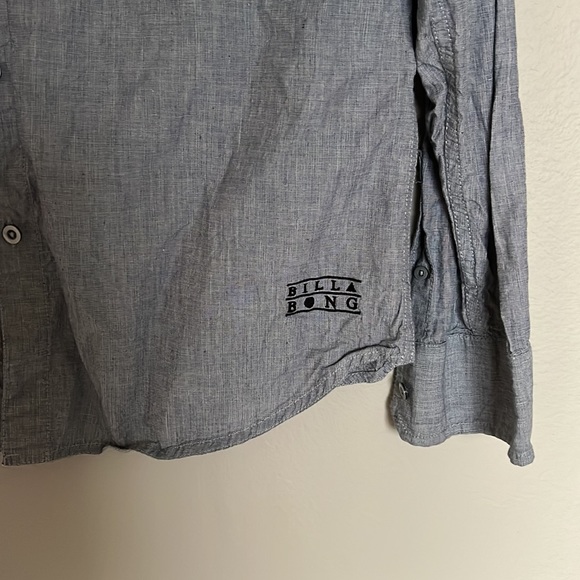 Billabong long sleeve button down shirt - Picture 2 of 10